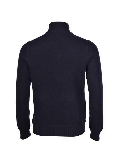 Giubbino Gran Sasso uomo 5713020208 blu cashmere felted Gran sasso | Giubbini | 5713020208598